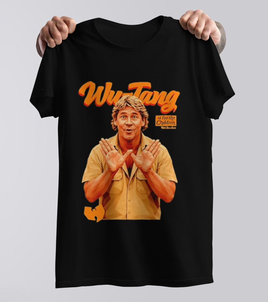 Wu Tang Is For The Children Steve Irwin T-Shirt
