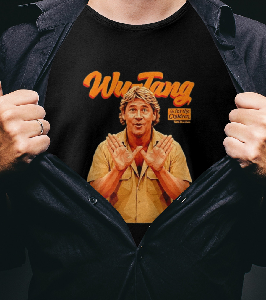 Wu Tang Is For The Children Steve Irwin T-Shirt