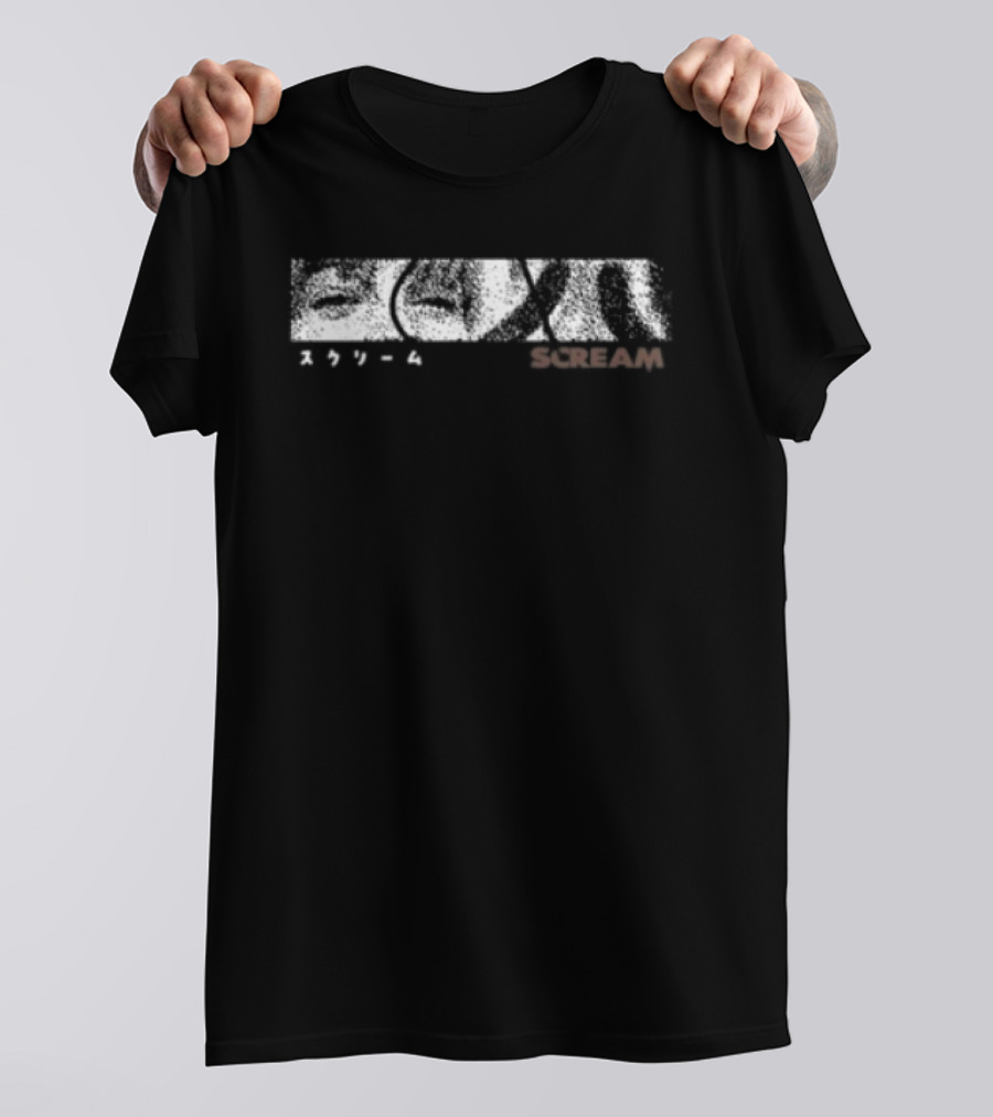 Studiohouse Woodsboro 1996 Kanji Scream Ghostface T-Shirt