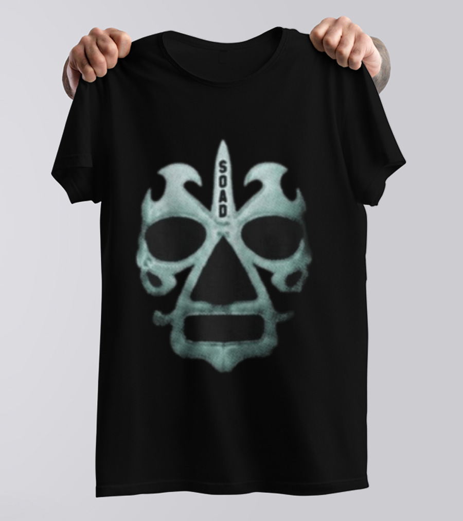 System Of A Down SOAD Lucha Mask Event CDMX Mexico 2026 Estadio GNP Seguros 27 28 May T-Shirt