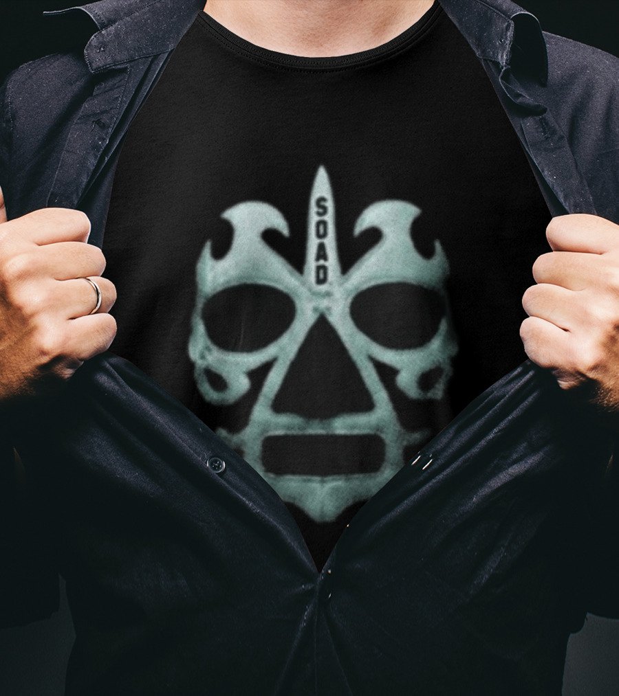 System Of A Down SOAD Lucha Mask Event CDMX Mexico 2026 Estadio GNP Seguros 27 28 May T-Shirt