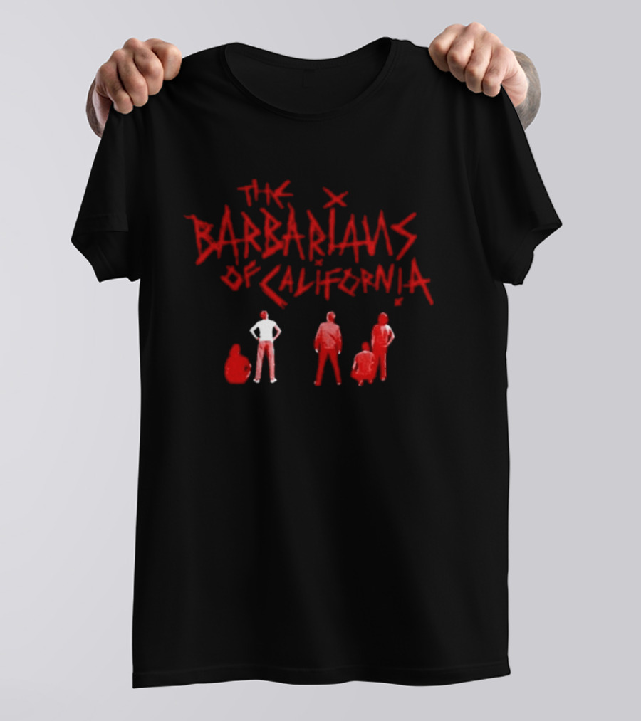 The Barbarians Of California Villains For Good Exclusive Collaboration T-Shirt