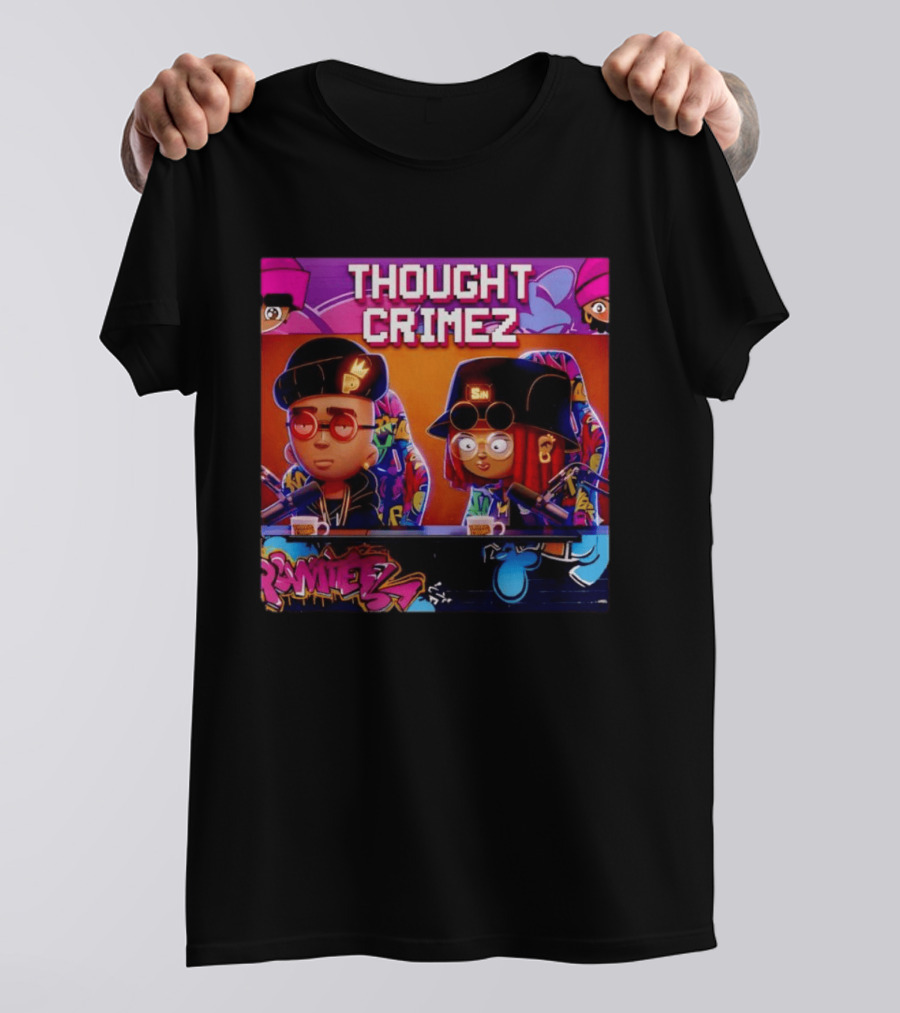 Thought Crimez Ramitez MP SIN Podcast T-Shirt
