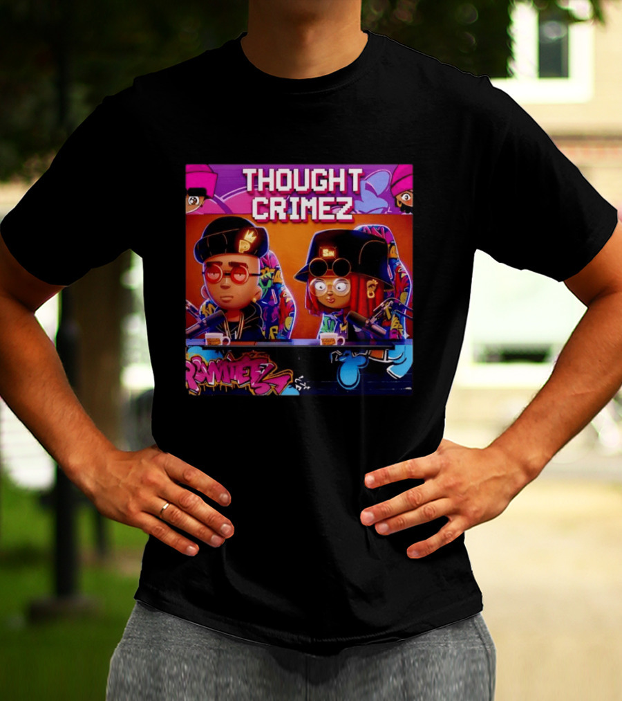 Thought Crimez Ramitez MP SIN Podcast T-Shirt