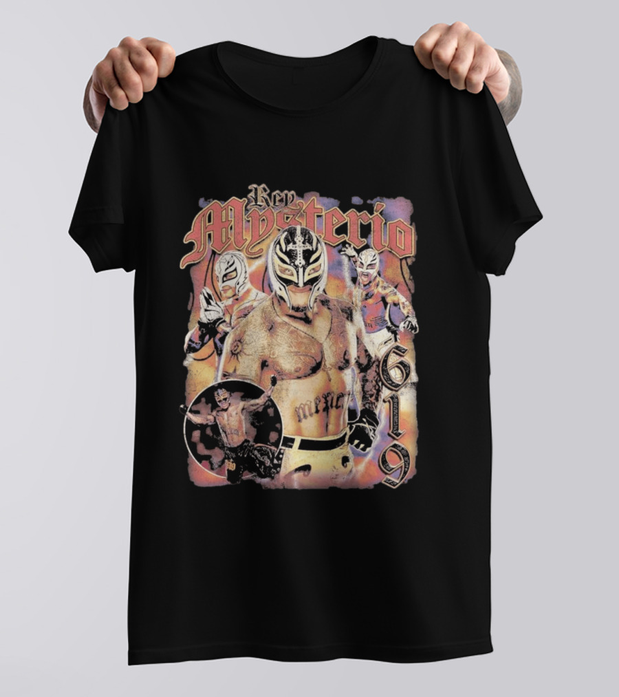 Rey Mysterio 619 Wrestling Superstar Collection T-Shirt