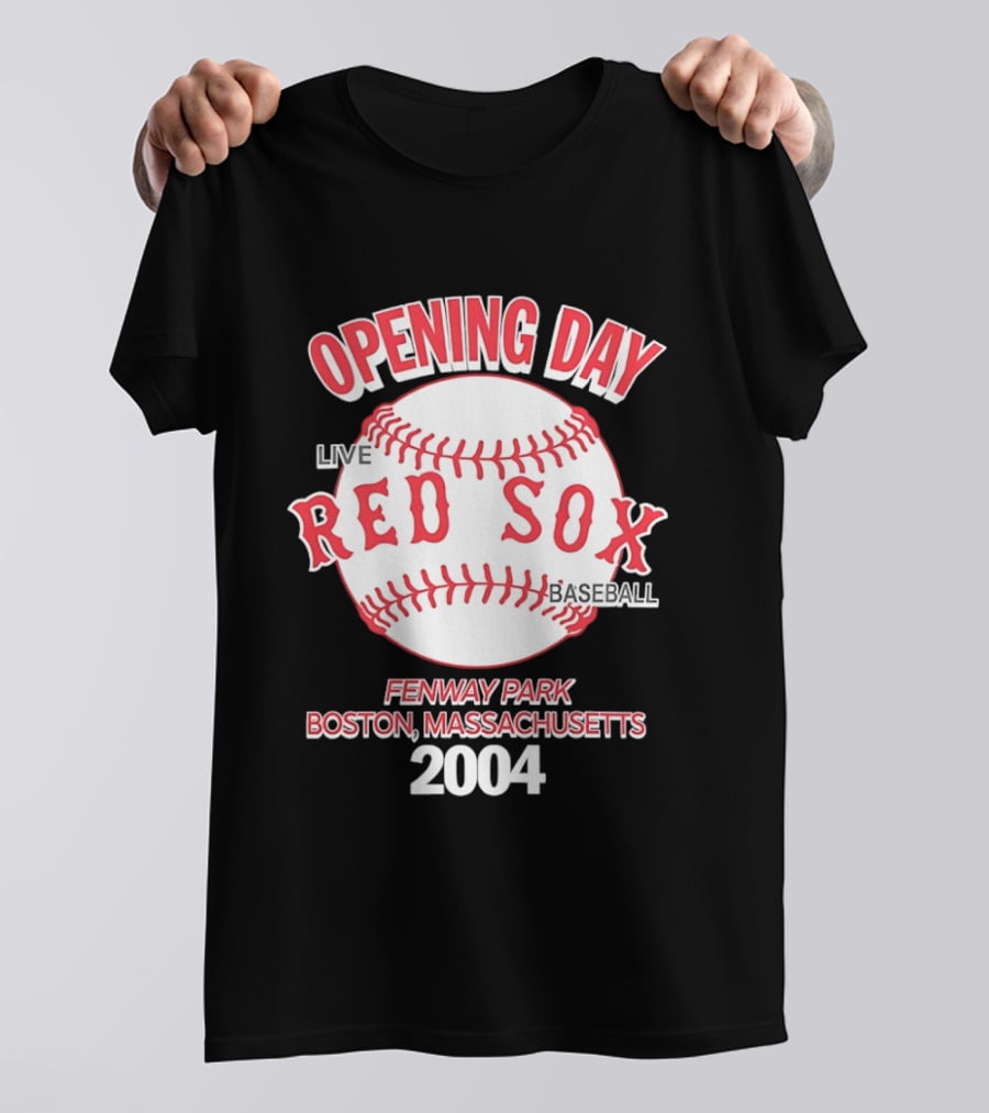 Opening Day Red Sox Fenway Park Boston Massachusetts 2004 T-Shirt