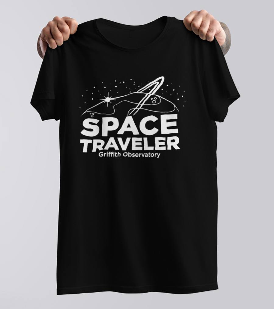 Griffith Observatory Space Traveler Cosmic Adventure T-Shirt