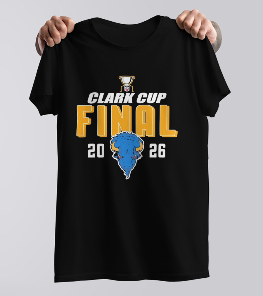 Buffalo Sabres 2026 Clark Cup Final Sioux Falls Stampede Hockey T-Shirt