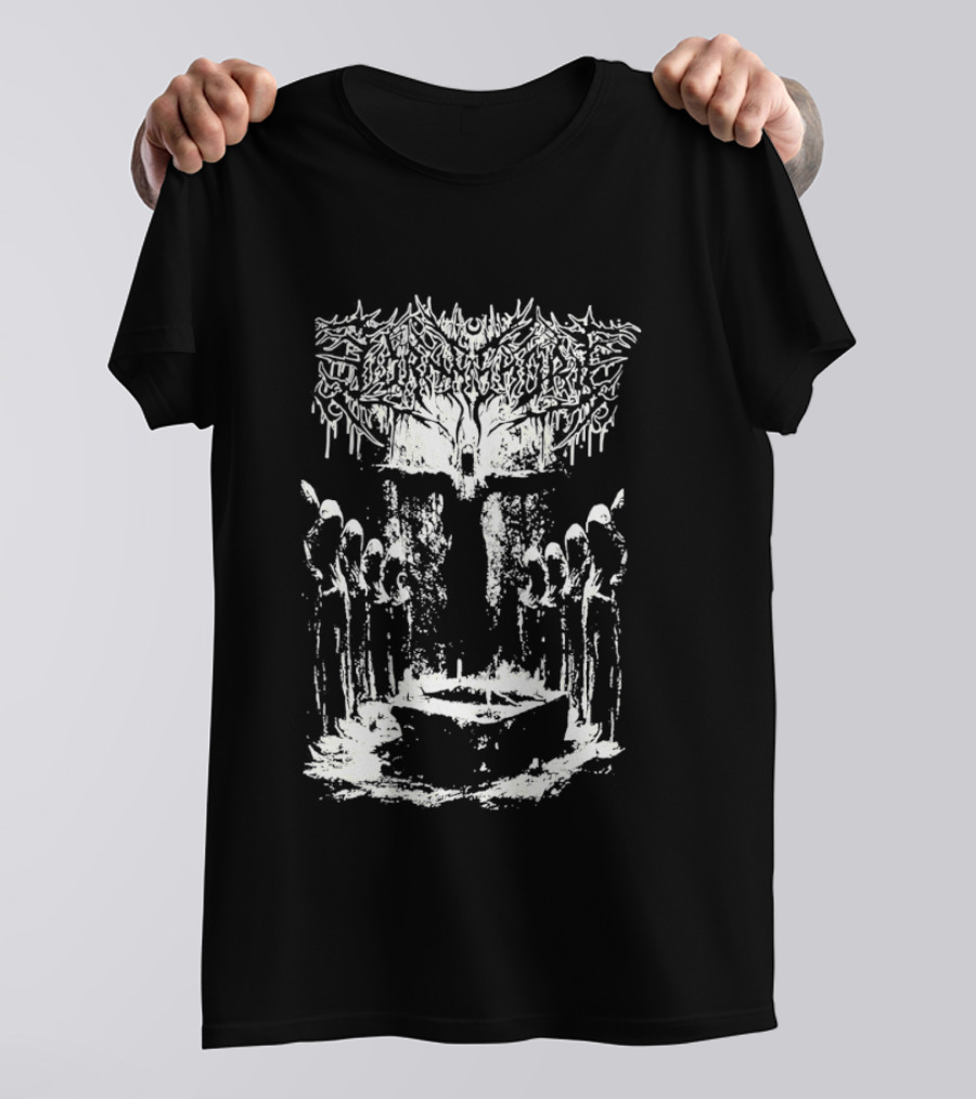 Burning Church Heavy Metal Ritual Tree Of Life T-Shirt