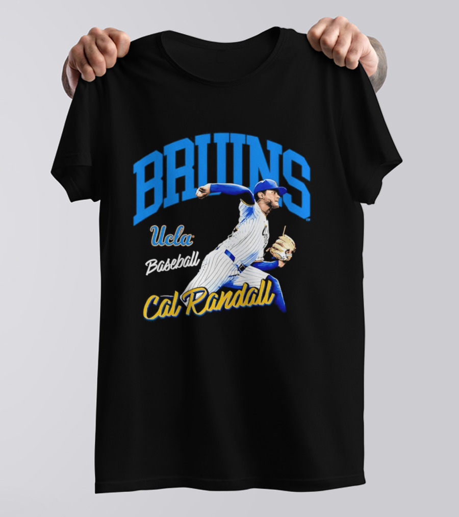 UCLA Bruins Cal Randall Baseball NCAA Pac 12 T-Shirt