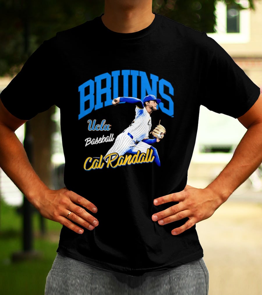 UCLA Bruins Cal Randall Baseball NCAA Pac 12 T-Shirt