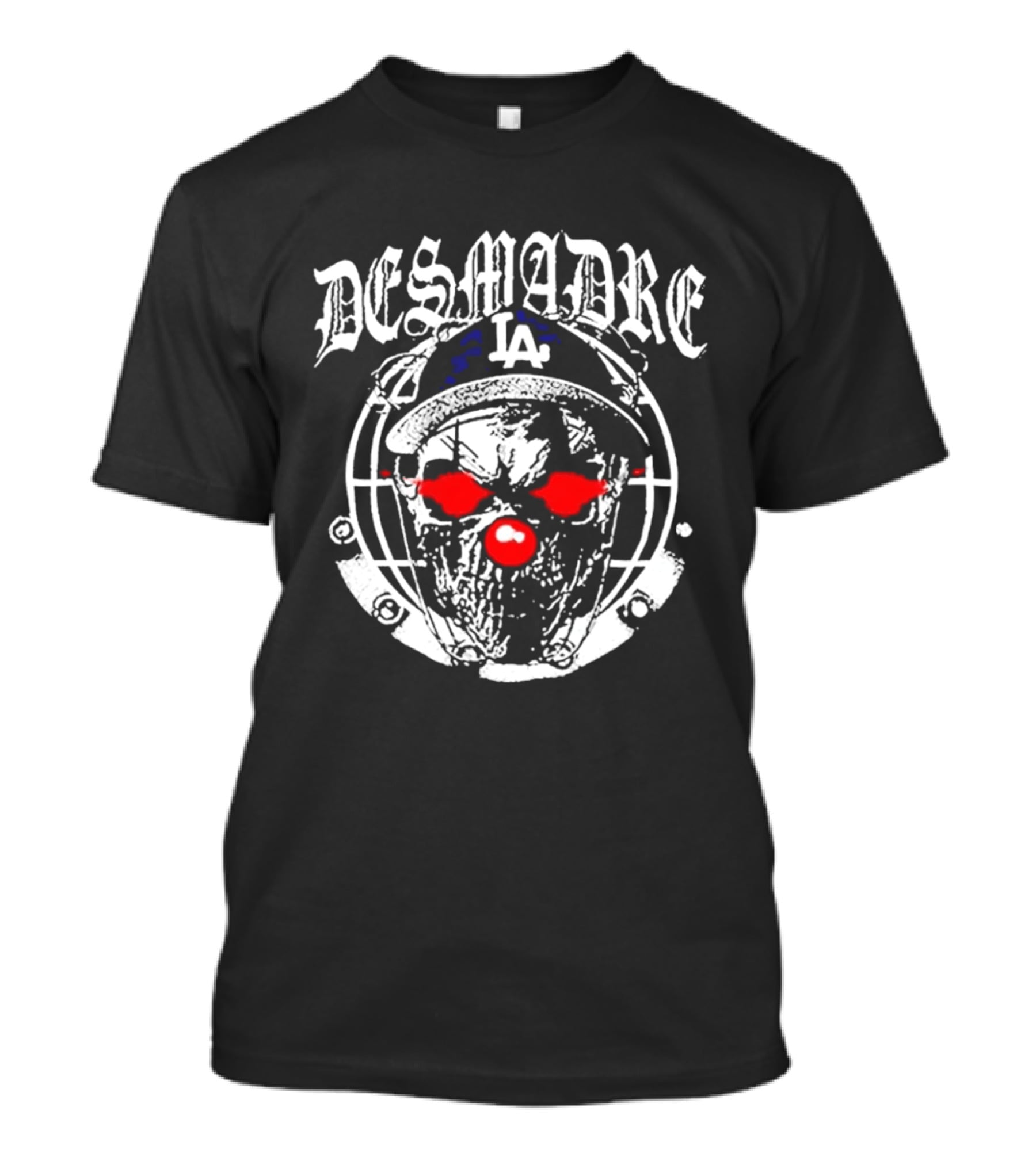 Desmadre D800 LA Hasta La Vista Baby Clown Mask T-Shirt