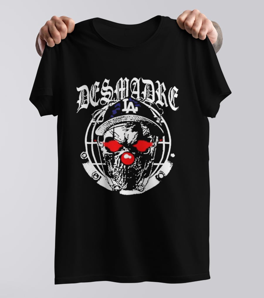 Desmadre D800 LA Hasta La Vista Baby Clown Mask T-Shirt