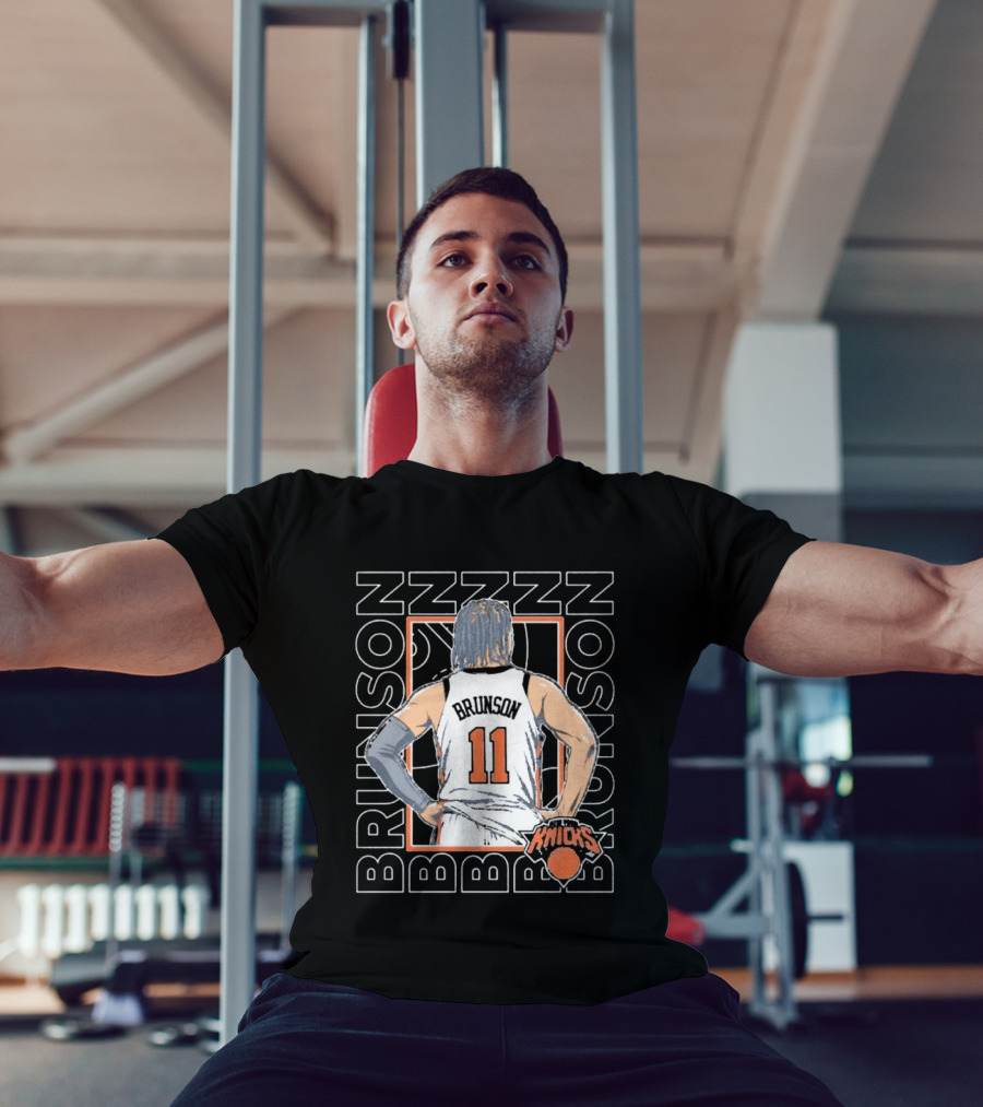 BRUNSON 11 New York Knicks Jalen Brunson ZZZZ T-Shirt