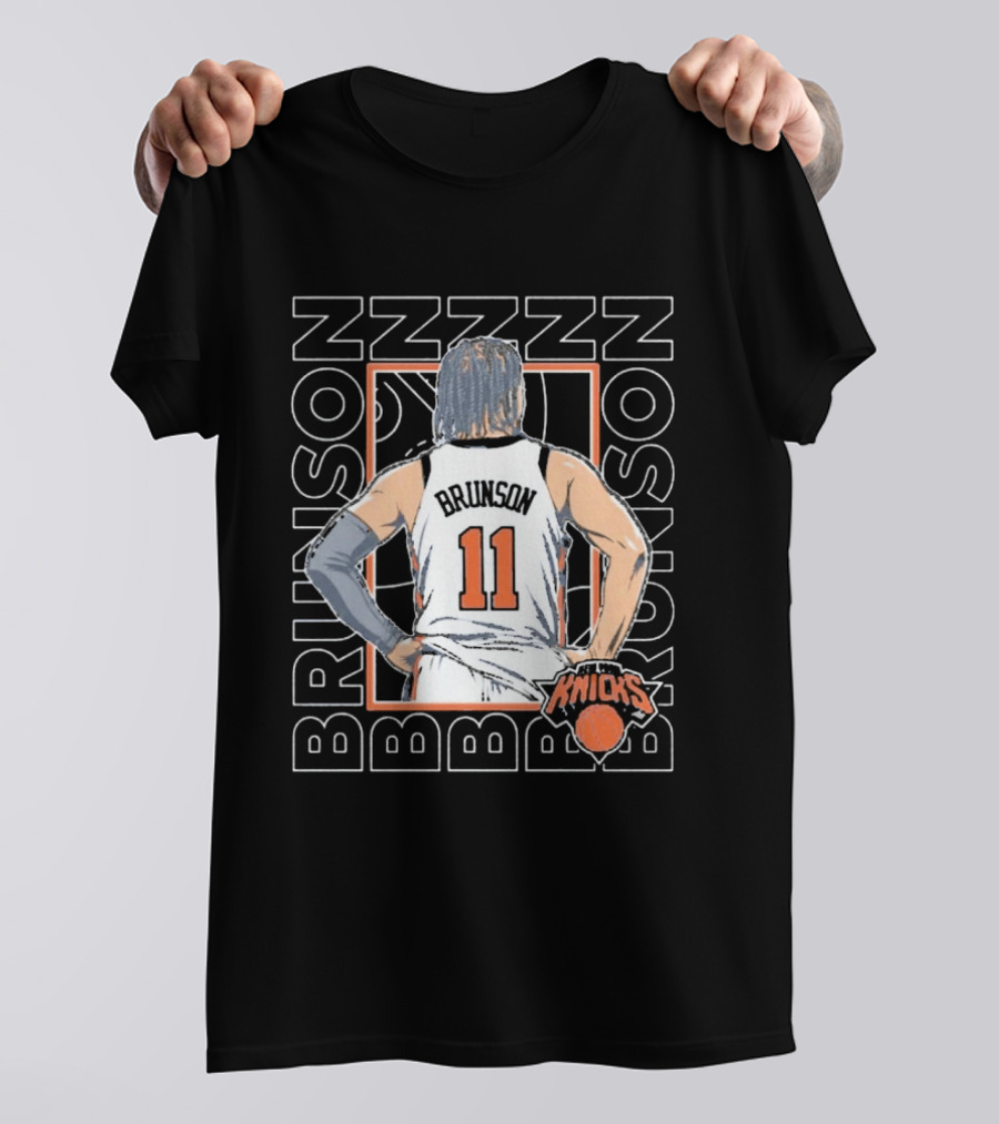 BRUNSON 11 New York Knicks Jalen Brunson ZZZZ T-Shirt