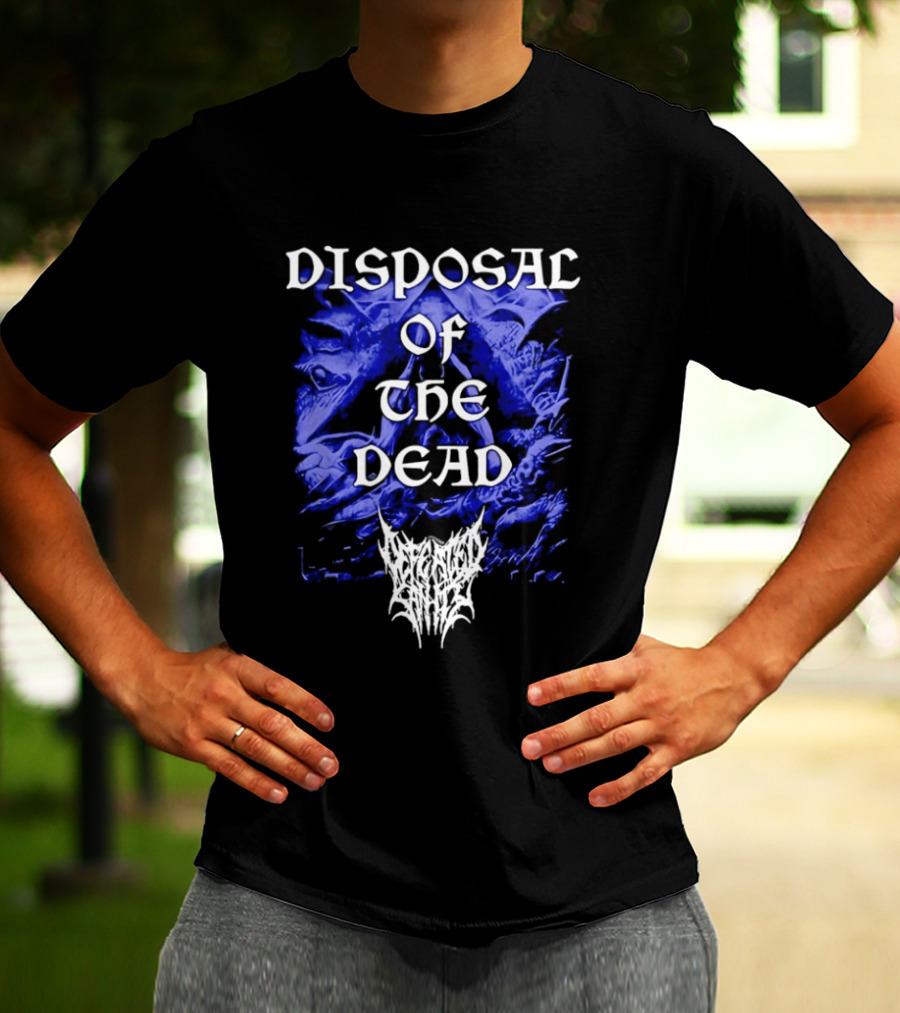 Extreme Death Metal Defecated Saints Disposal Of The Dead T-Shirt