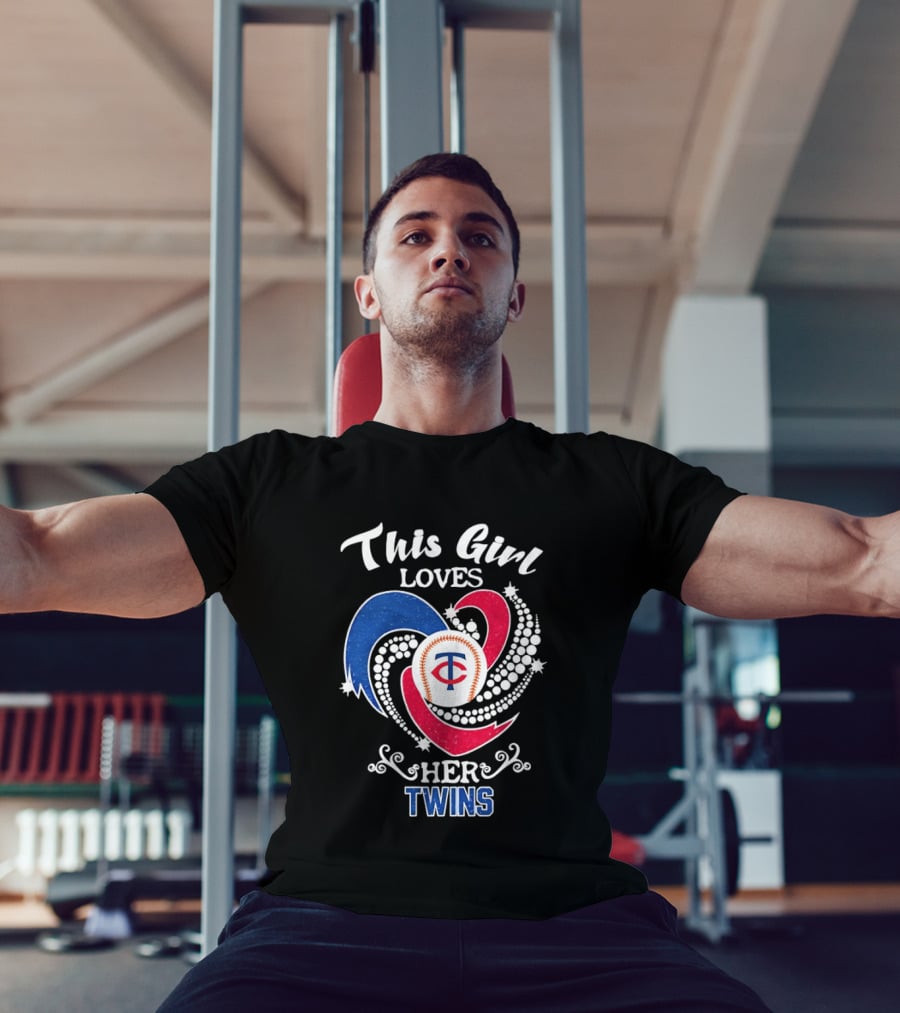 This Girl Loves Her Minnesota Twins MLB Team T-Shirt