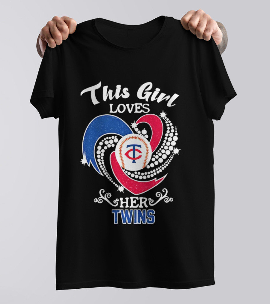This Girl Loves Her Minnesota Twins MLB Team T-Shirt