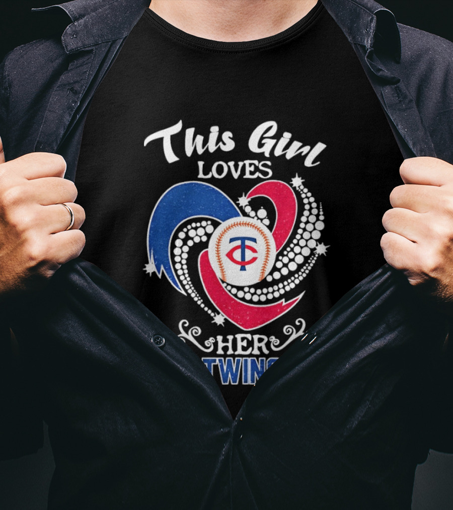 This Girl Loves Her Minnesota Twins MLB Team T-Shirt