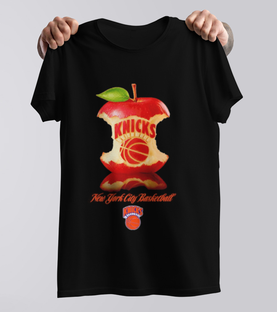 New York Knicks Big Apple Basketball NYC T-Shirt