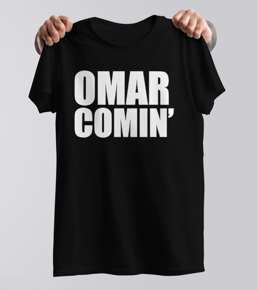 Omar Comin The Wire HBO Baltimore David Simon Michael K Williams USA T-Shirt