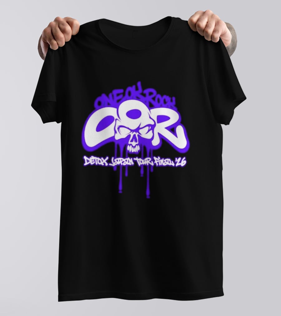 One Ok Rock Cor Skull Detox Japan Tour Final '26 T-Shirt