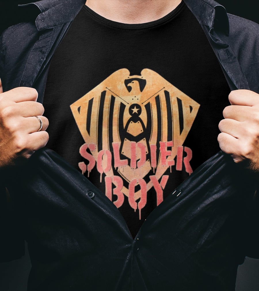 Soldier Boy The Boys Amazon Prime Video Garth Ennis Darick Robertson Eagle T-Shirt