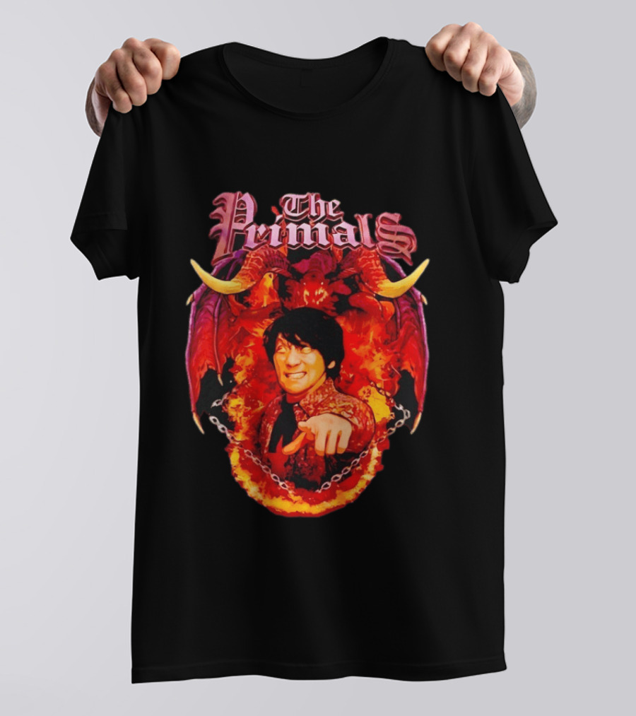 The Primals Naoki Yoshida Yoshi P Final Fantasy XIV Eorzea Square Enix Flame T-Shirt