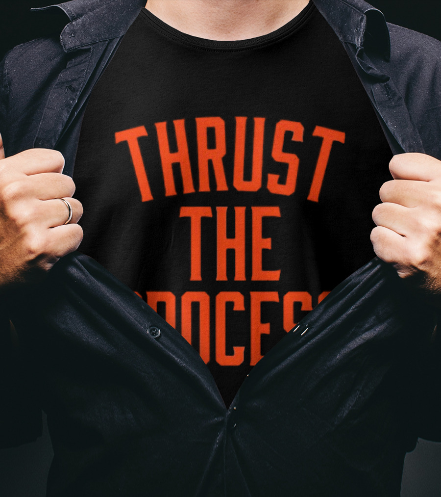 Thrust The Process Robbie Ray San Francisco Giants Baseball T-Shirt