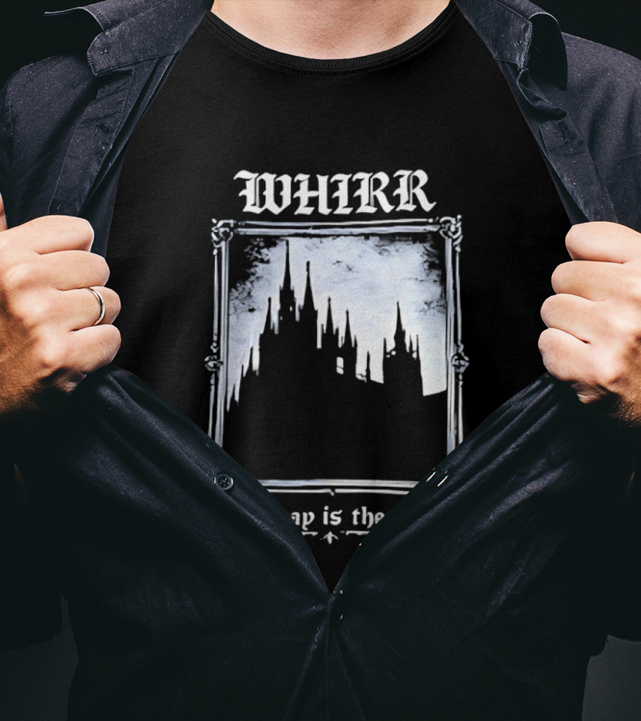 WHIRR Everyday Is The Same Gothic Castle Scene T-Shirt