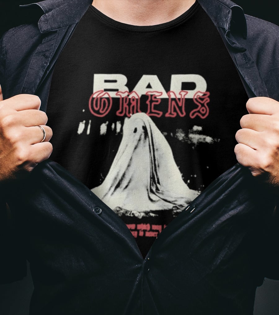 Bad Omens Ghost I Don't Know Which Way To Go But I'm Okay To Never Know T-Shirt