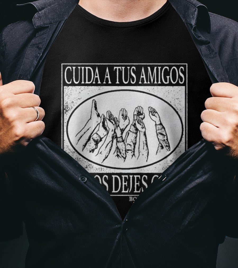 Boulder Warrior Cuida A Tus Amigos No Los Dejes Caer T-Shirt