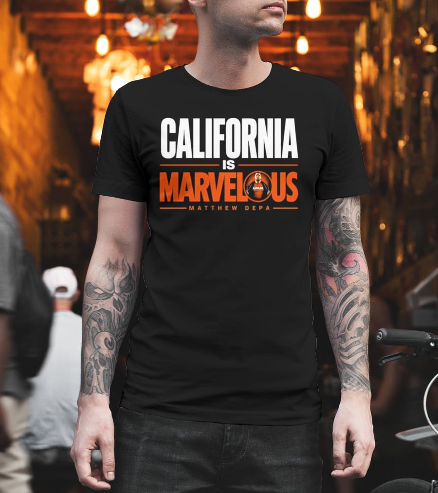 California Is Marvelous Matthew Depa T-Shirt