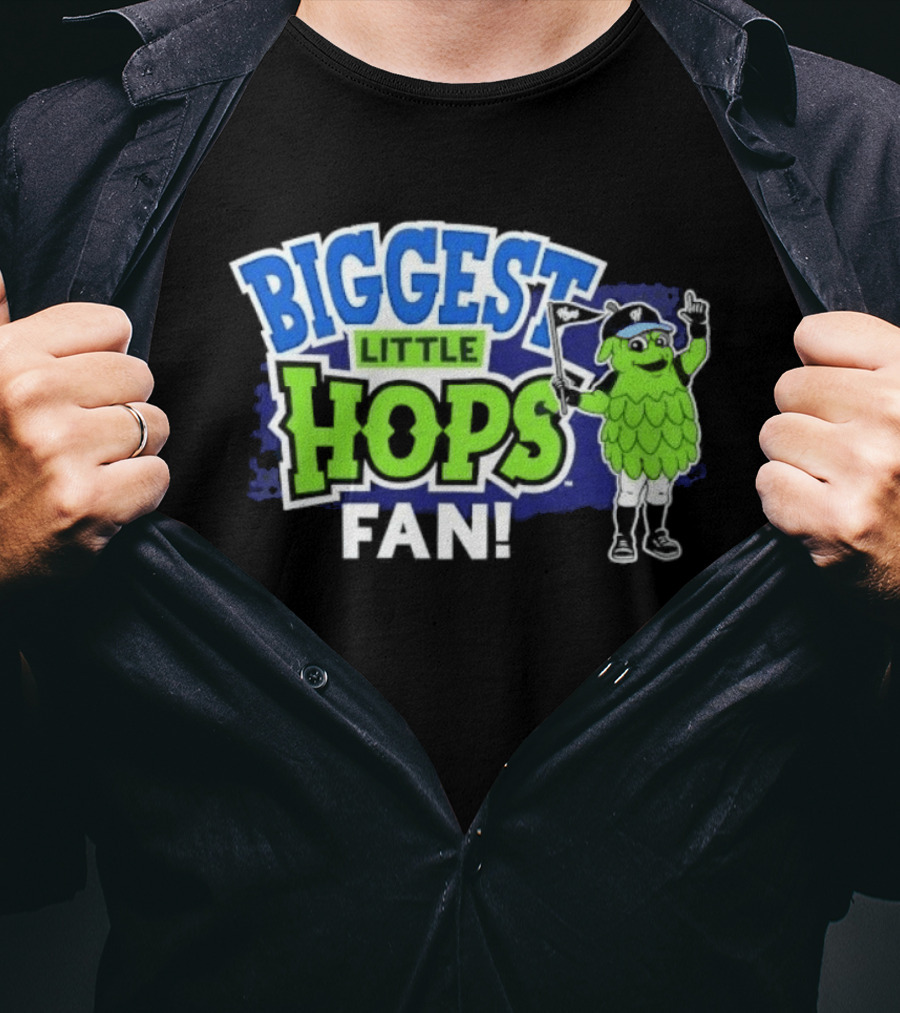 Biggest Little Hops Fan Hillsboro Hops T-Shirt