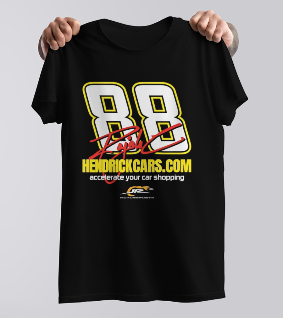 Dale Jr 88 Signature HendrickCarsCom JRM Motorsports NASCAR Accelerate Your Car Shopping T-Shirt