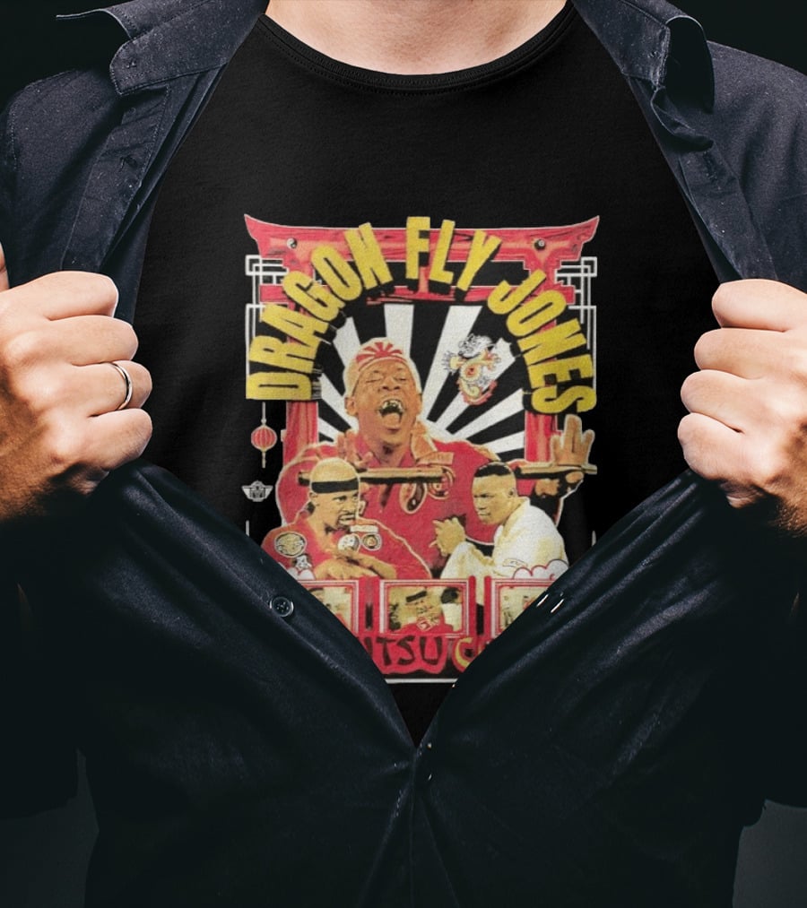 Dragon Fly Jones Jiu Jitsu Class Martial Arts Comedy 90s T-Shirt