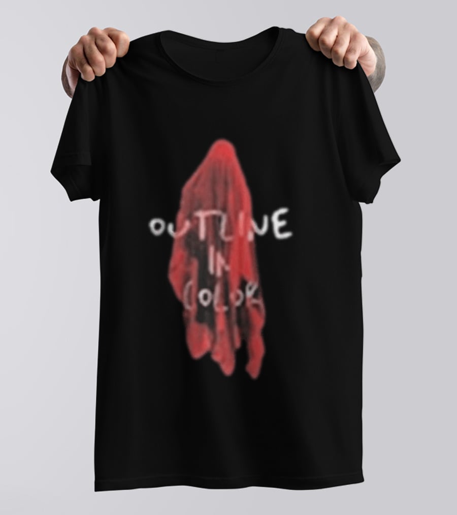 Outline In Color Coast Is Clear Ghost T-Shirt