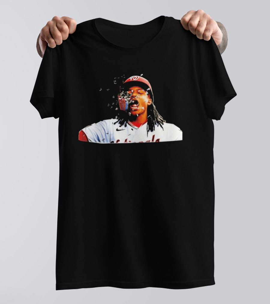 Jacob Young CJ Abrams Washington Nationals Baseball Player T-Shirt