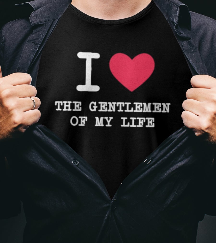 Javier Reyes I Heart The Gentlemen Of My Life T-Shirt