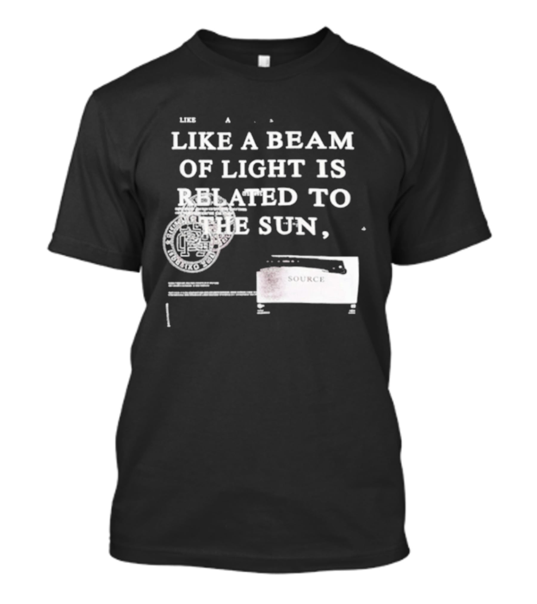 Kyrie Irving Like A Beam Of Light Is Related To The Sun Cosmic Court Vision T-Shirt