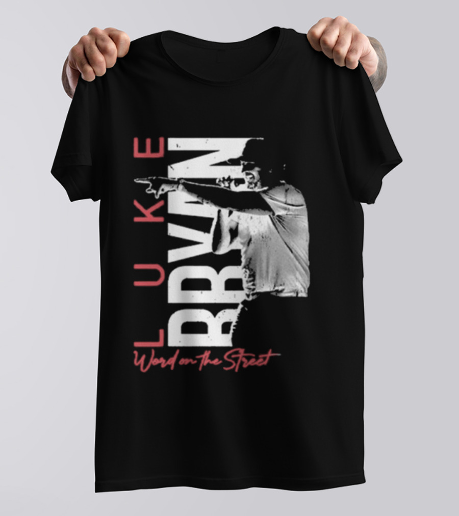 Luke Bryan Word On The Street Tour Merchandise T-Shirt