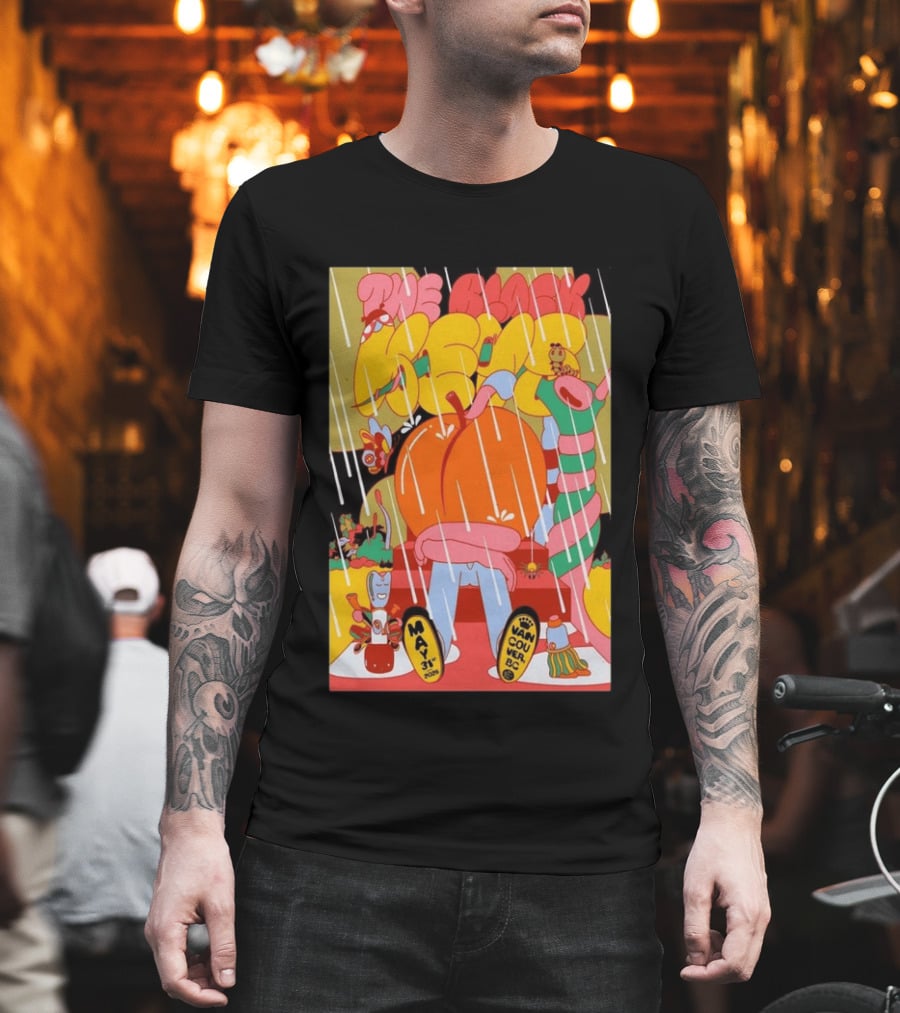 The Black Keys Vancouver May 31 2026 Concert Psychedelic Rain T-Shirt