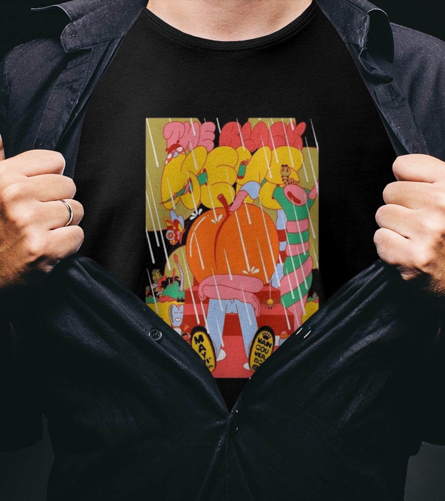 The Black Keys Vancouver May 31 2026 Concert Psychedelic Rain T-Shirt