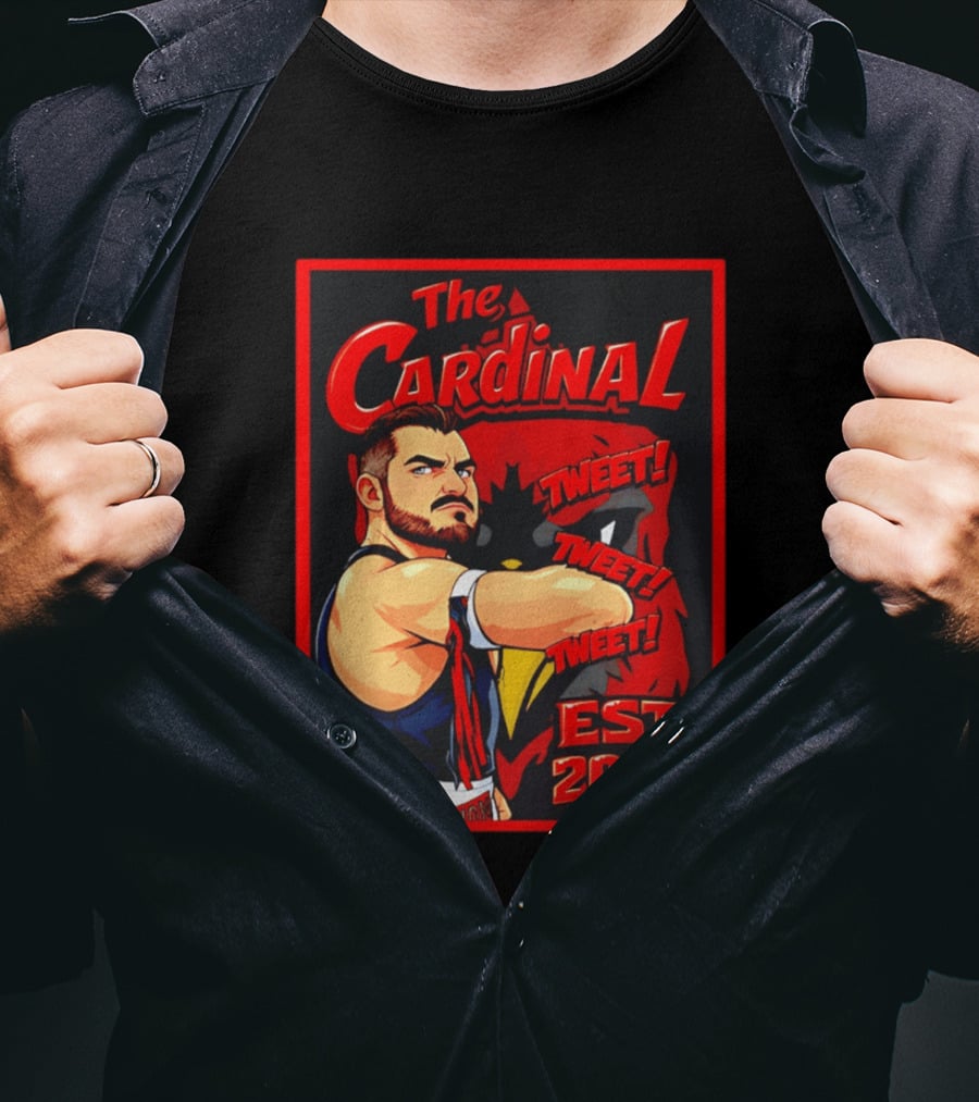 The Cardinal Tweet Tweet Tweet Est 2020 Wrestling T-Shirt