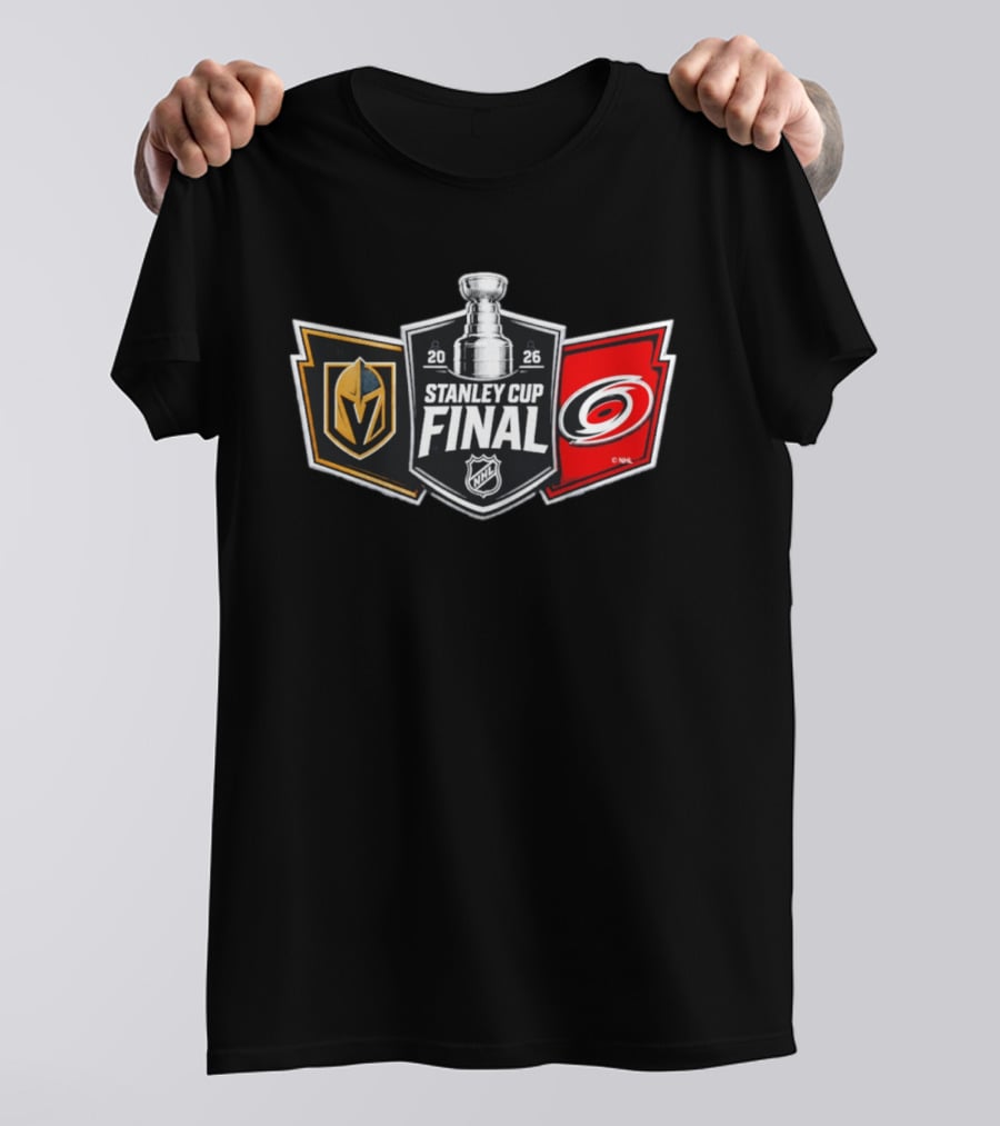 Stanley Cup Final 2026 Vegas Golden Knights Vs Carolina Hurricanes NHL T-Shirt
