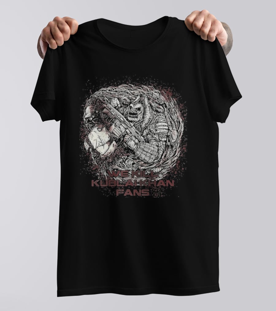 We Kill Kublai Khan Fans Viscera Crown T-Shirt
