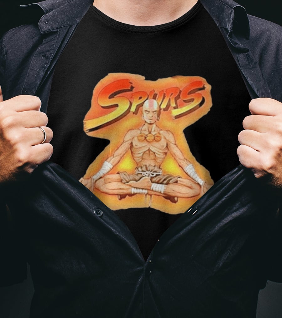 San Antonio Spurs Avatar Aang T-Shirt