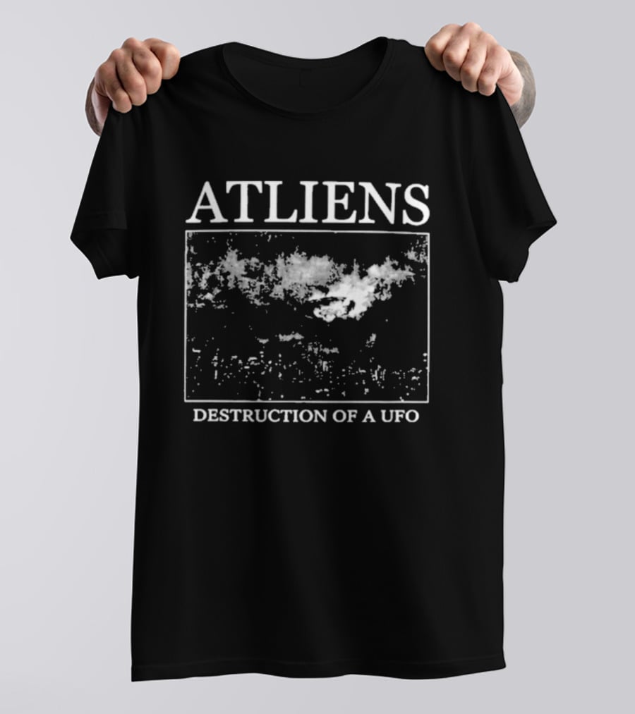 Atliens Destruction Of A UFO T-Shirt