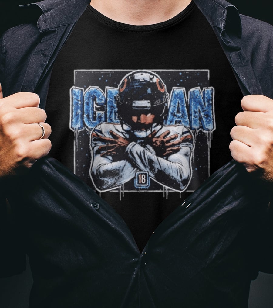 Caleb Williams Iceman Cometh Football 18 Helmet Sports T-Shirt