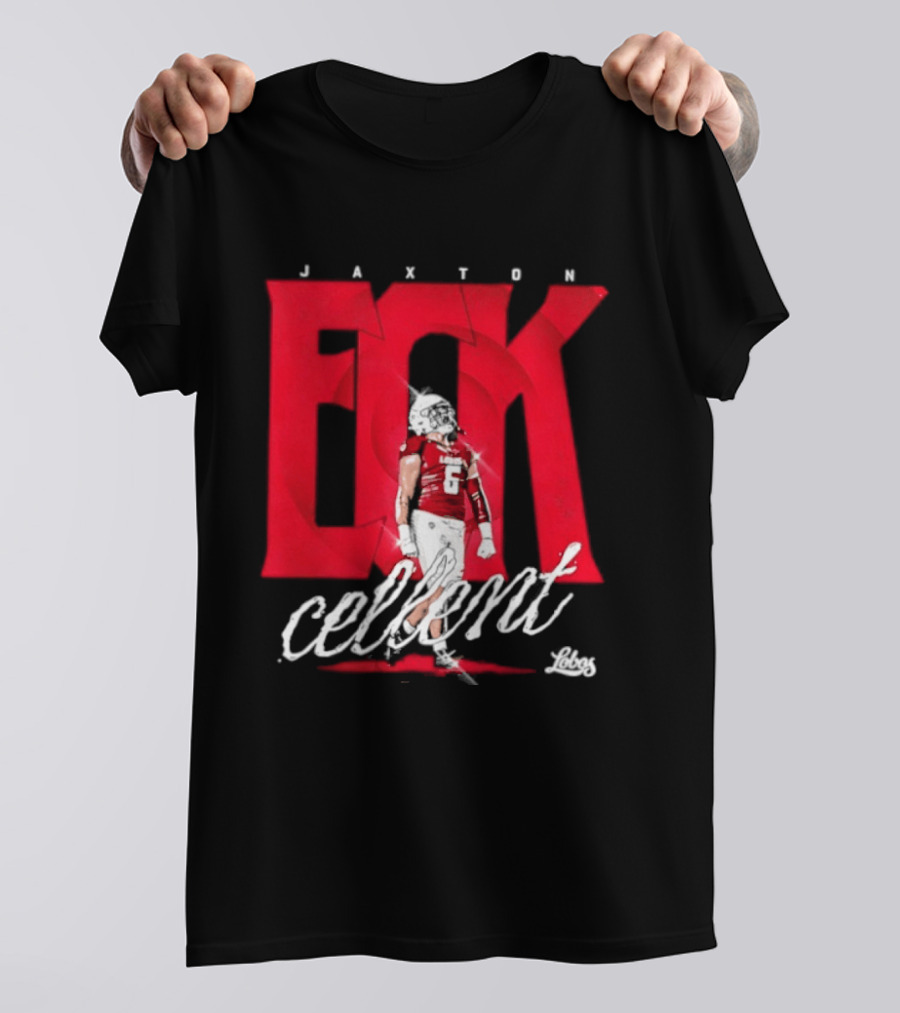 Eck Cellemt New Mexico Football Jaxton T-Shirt